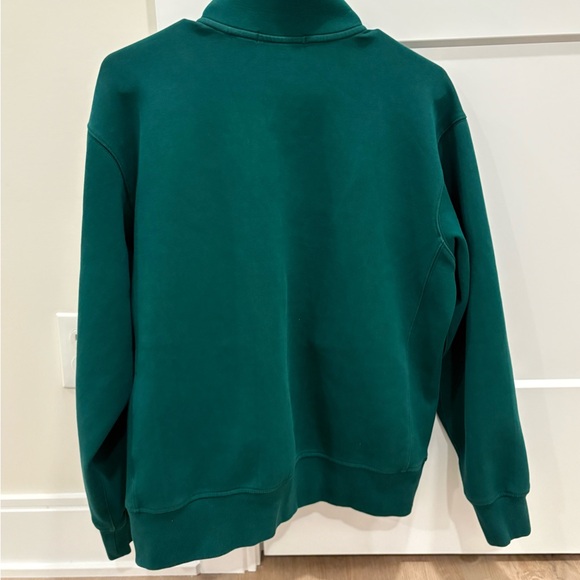 YPB by Abercrombie Green Quarter Zip - Picture 7 of 9